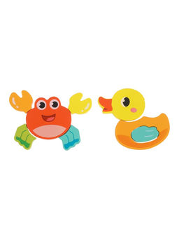 Развивающий 3D пазл «Зверята», деревянный