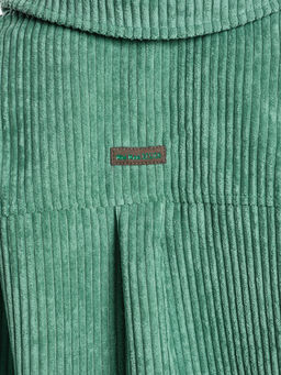 Вельветовая рубашка для девочки 22-7364 бежевый - Mini maxi фото 41