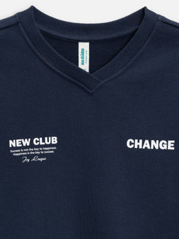 ACOOLA / Джемпер детский для девочек Amberley темно-синий  фото 5