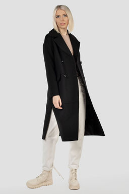 Пальто женское демисезонное (пояс) - El podio фото 2