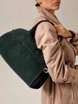 Сумка замшевая Deboro 31092 форест