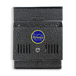 Ящик почтовый с замком, горизонтальный Мини, серебристый - Simaland фото 2