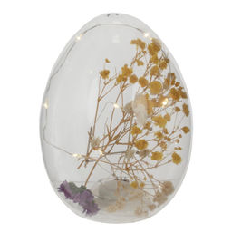 Изделие декоративное "Яйцо" (подсветка, CR2032x2 н/п), L10 W10 H13 см