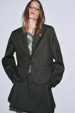 ZW COLLECTION STRAIGHT BLAZER - Zara фото 10