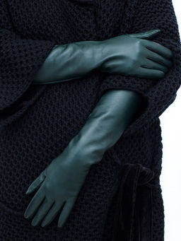 Перчатки женские ш/п TOUCH F-IS0585 green - Eleganzza фото 3