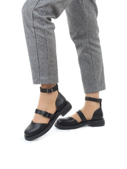 06-YD31-3E BLACK Туфли женские (натуральная кожа)