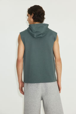 Sudadera sport sin mangas con DryMove Regular Fit - H&m фото 6