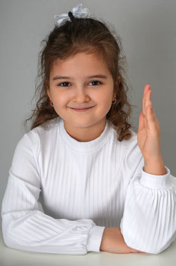 Блузка для девочки с длинным рукавом Happyfox - Happy fox фото 3