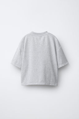 CONJUNTO CAMISETA Y BERMUDA EFECTO TOALLA / Gris vigor?