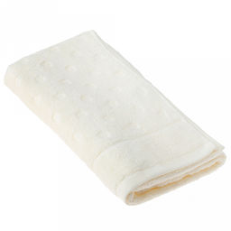 Полотенце махровое "Луна" 70х140см, хлопок 100%, белый (Китай)