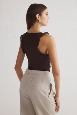 TRENDYOLMILLA Cok Renkli Zebra Desenli Astal? Tul Orme Body TPRSS25BD00003  фото 5