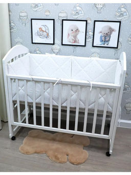 Бортики в кроватку для новорожденных стеганые