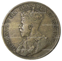 Монета 1 цент 1916 года Канада