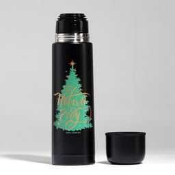 Подарочный набор новогодний Тепла и уюта в новом году: термос 500 мл, кружка 2 шт.