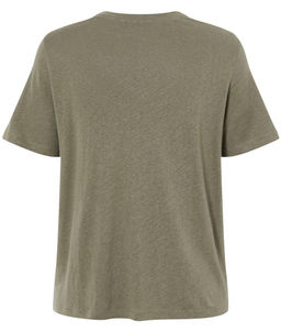 Блузка женская из льна и вискозы свободного покроя ESMARA  фото 9