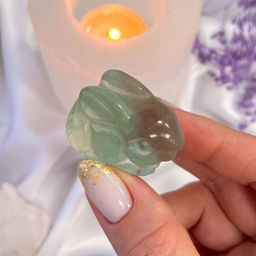 Фигурка Кролик из Флюорита