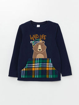 Bisiklet Yaka Erkek ?ocuk Pijama Tak?m?