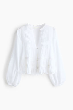 Pintucked blouse - H&m фото 2