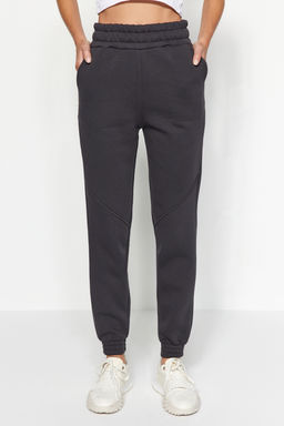 Antrasit Basic Jogger Kal?n Ici Polarl? Orme Esofman Alt? Pantolon TWOAW21EA0010