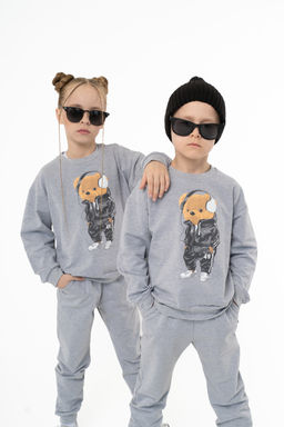 Костюм детский меланж тедди в наушниках