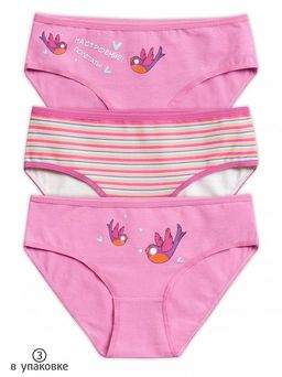 GULB3227/1(3шт. в упаковке) трусы для девочек