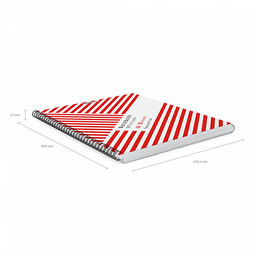 Цена за 2 шт. Тетрадь общая с пластиковой обложкой на спирали ErichKrause Red Concept, А4, 80 листов, клетка фото 5