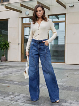 Женские джинсы арт. 19848 - F5 фото 4