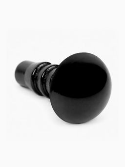 Цена за 7 шт. Глаза винтовые с заглушками, 10 шт., чёрные, 0.8 см