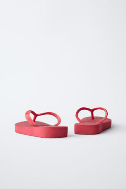SANDALIAS HAVAIANAS ® x ZARA / Rojo  фото 6