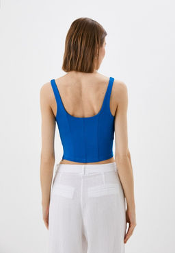 Приталенная блузка-топ корсетного кроя - Incity фото 15