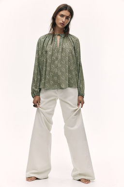 Blusa oversize de crepe - H&m фото 2