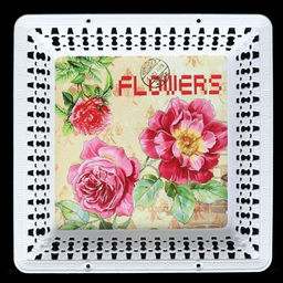 Поднос квадратный 26х3,5 см / JCA508 /уп 60/ - Галеонтрейд фото 6