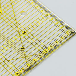 Линейка для пэчворка, пластик, 15×30×0.3 см