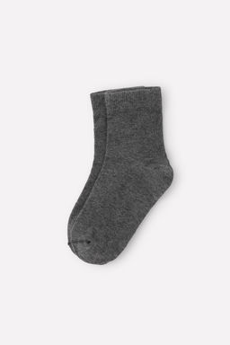 CROCKID СТОК! Носки. Цвет: тем.серый меланж фото 2