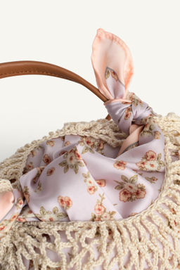 BOLSO REJILLA LIMITED EDITION / Blanco Crudo - Zara фото 6