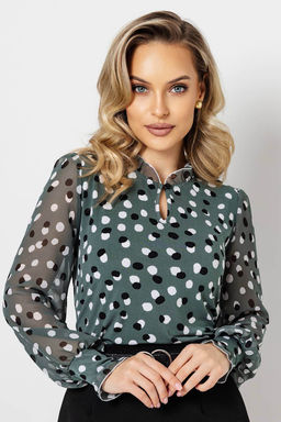Блузка женская 7053/27/Оливковый
