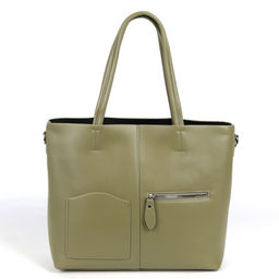 Женская сумка шоппер из эко кожи 8333-836 Грасс Грин - Cidirro фото 2