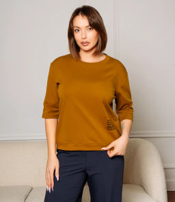 Футболка #КТ0467-55, хаки