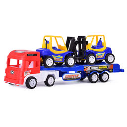 Автовоз с погрузчиками, под колпаком