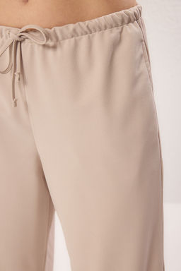 TRENDYOLMILLA Tas Straight Baglama Detayl? Esnek Orme Pantolon TWOSS25PL00072  фото 4