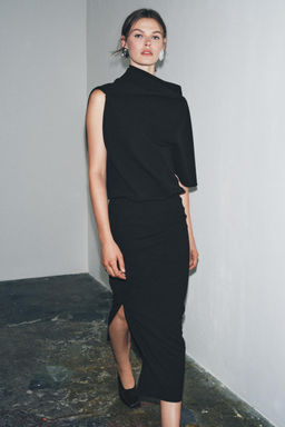 ZW COLLECTION ASYMMETRIC DRESS