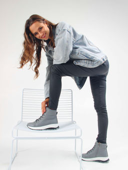 Ботинки 311.AVATARbl. Серый макс/Мех