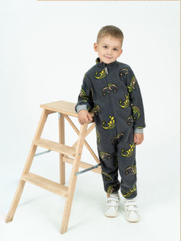 Комбинезон детский антрацит хамелеон