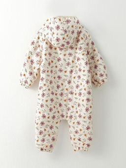 Kap??onlu Uzun Kollu Bask?l? K?z Bebek Astronot Mont - Waikiki фото 2