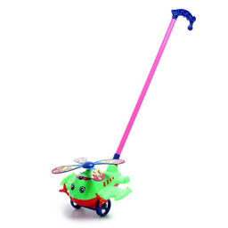 Каталка на палочке Вертолёт, цвета МИКС - Simaland фото 6