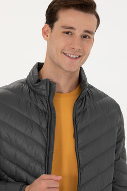 U. S. Polo Assn / Мужское пальто антрацитового цвета - U.s. polo assn фото 16