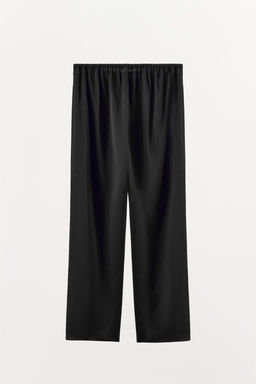 SATIN TROUSERS WITH ENTREDOS DETAIL - Zara фото 4