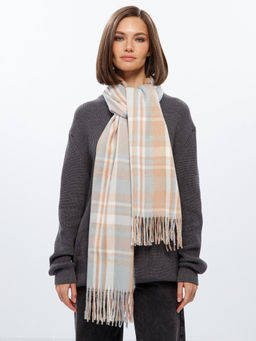 Палантин жен. шерсть+хл+акр 70х180 LSZ72-929-11