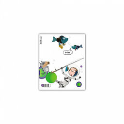АКЦИЯ Цена за 1 шт. Набор пластиковых обложек ErichKrause Приключения Пети и Волка, для тетрадей и дневников, 212х347мм, 80 мкм, ассорти (пакет 12 шт.)  фото 4
