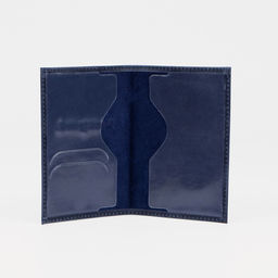 Обложка для паспорта, цвет синий - Simaland фото 3